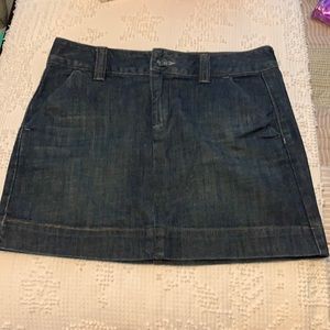 Gap denim skirt